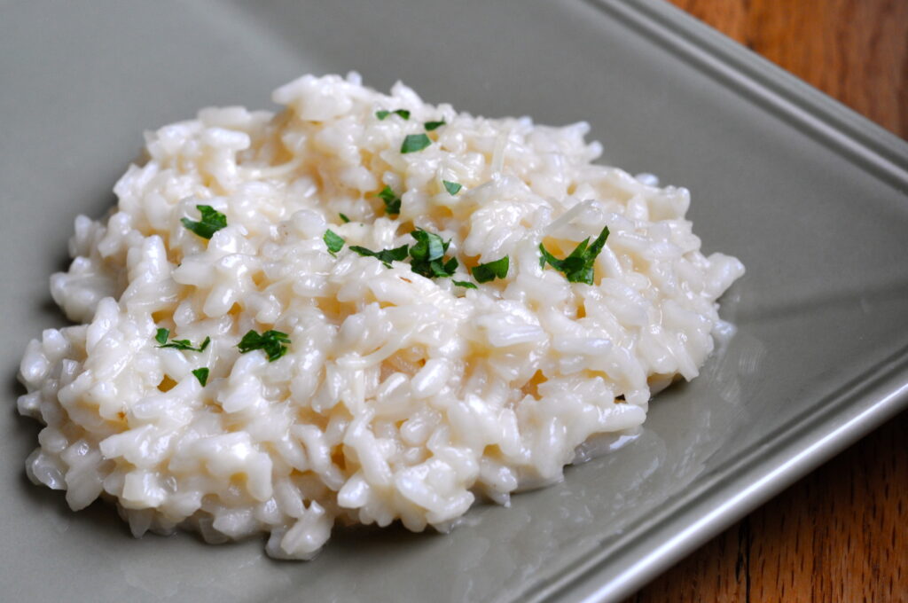 Una especialidad italiana: Risotto parmesano - Recetas mediterráneas